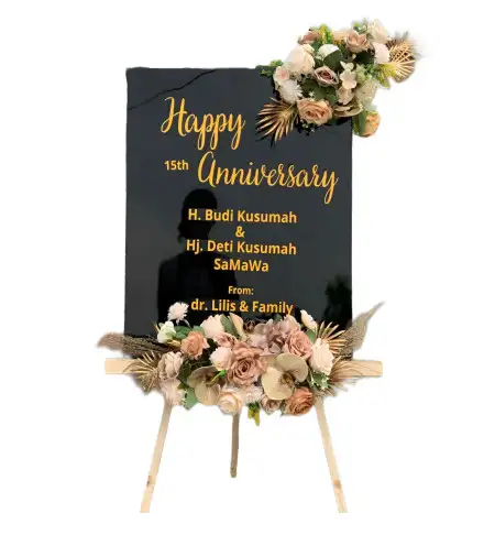 Papan Bunga Akrilik Lebaktipar