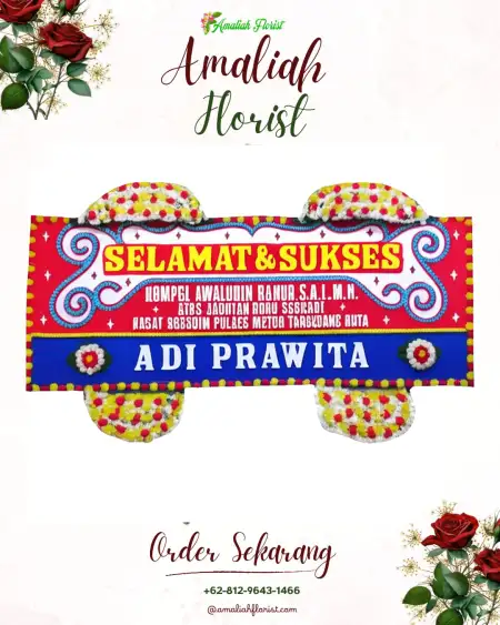 Papan Bunga Ucapan Selamat Lebaktipar